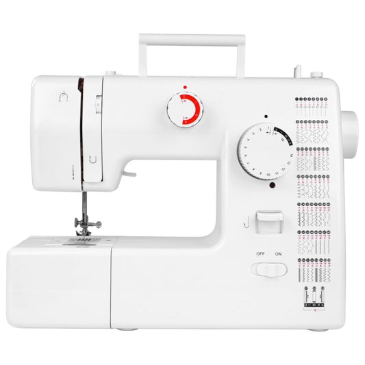 Máquina de costura doméstica multifuncional em aço Kalandula, elétrica, 59 pontos de costura