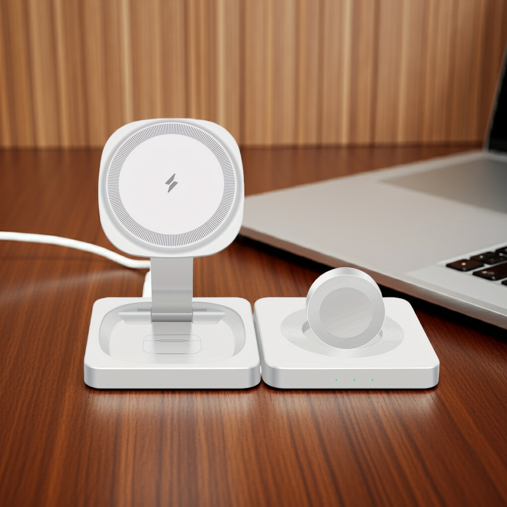 kalandula steel 3in1 Foldable Wireless Charger/ iPhone