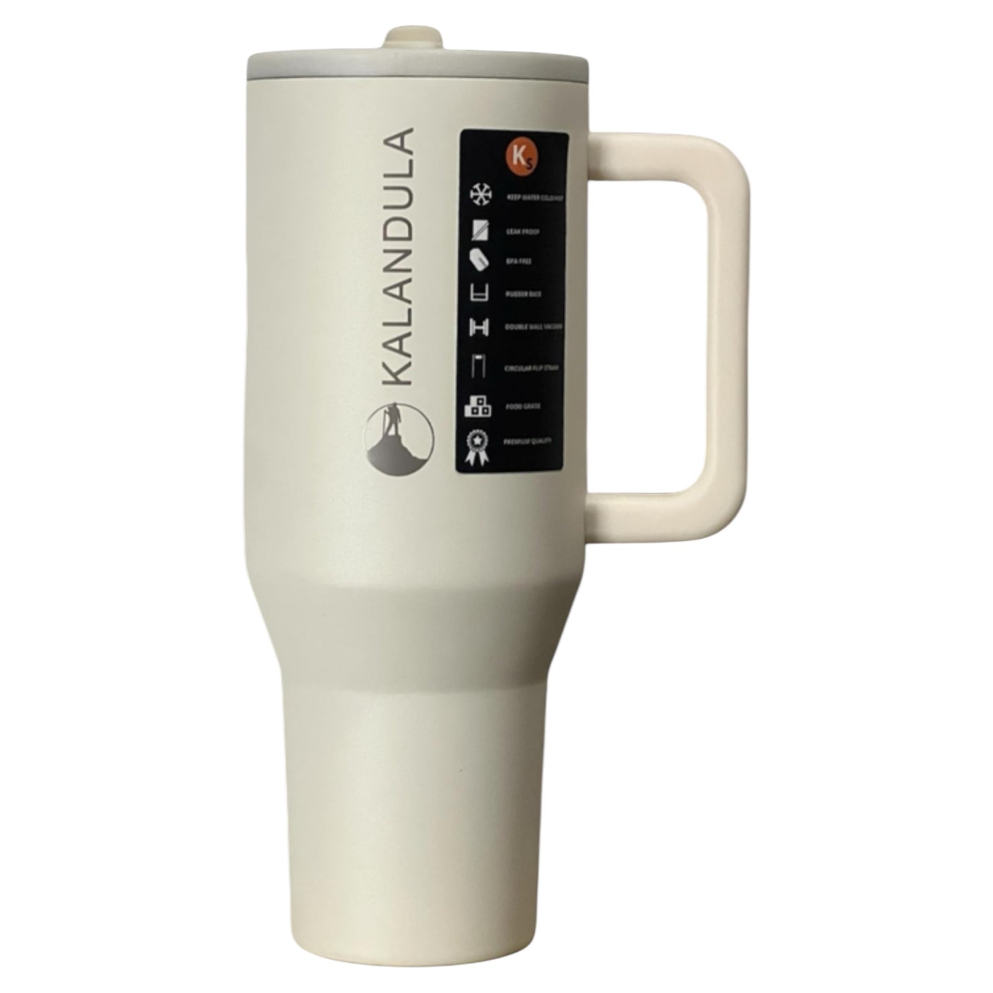 Gobelet en acier Kalandula 1,2 L anti-fuite pour boissons chaudes et froides