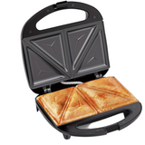 Appareil à sandwichs 2 tranches antiadhésif en forme de triangle grillé au fromage