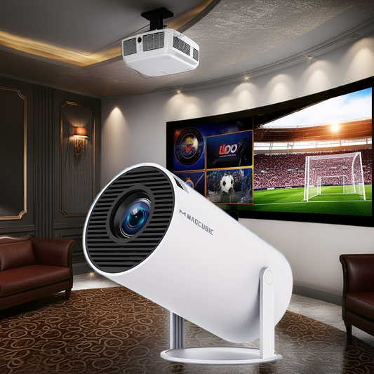 Magcubic HY300Pro Projector Android 11 4K Support UK Plug