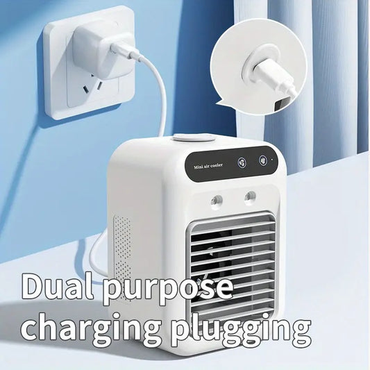 Kalandula Steel Portable Air Cooler, Cooler Fan 2 speed (500ML)