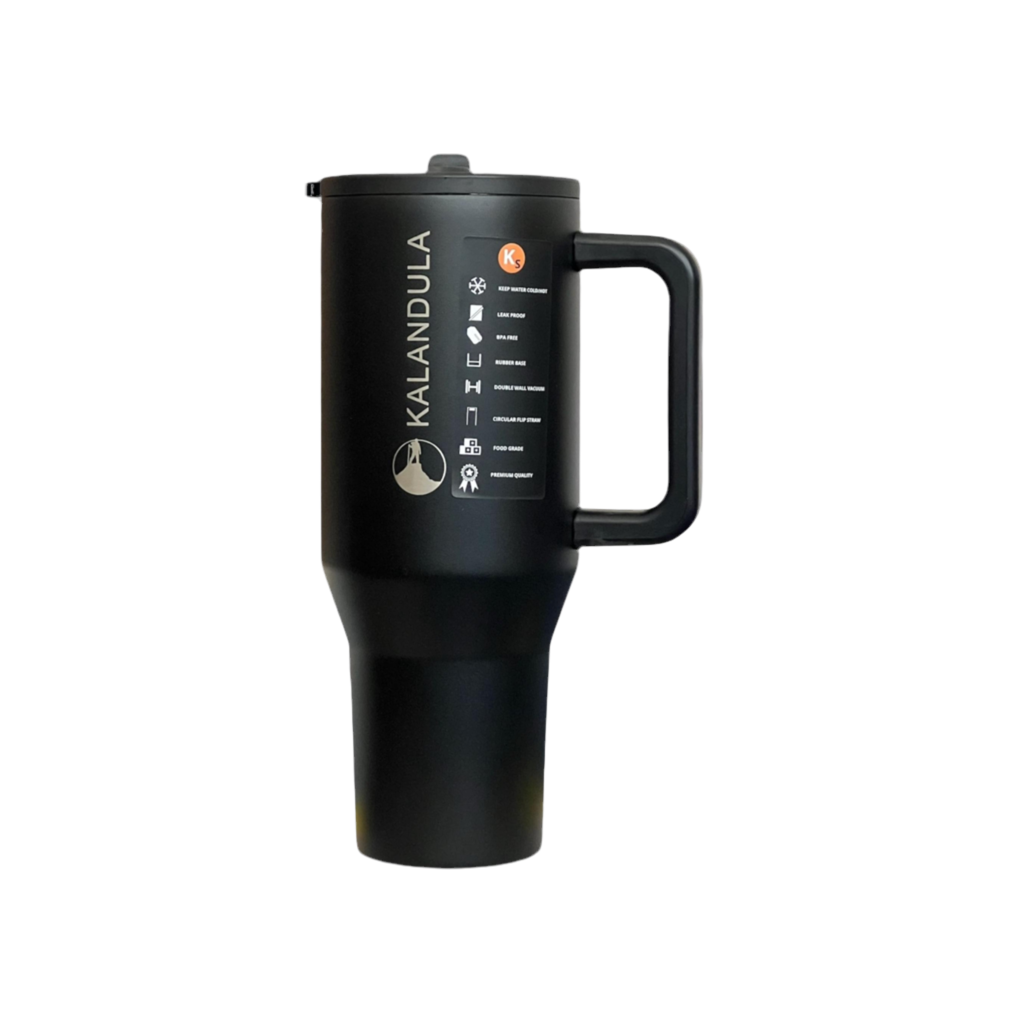 1.2+ Kalandula Steel Tumbler 1.2L Leakproof Cup Hot Cold Drinks