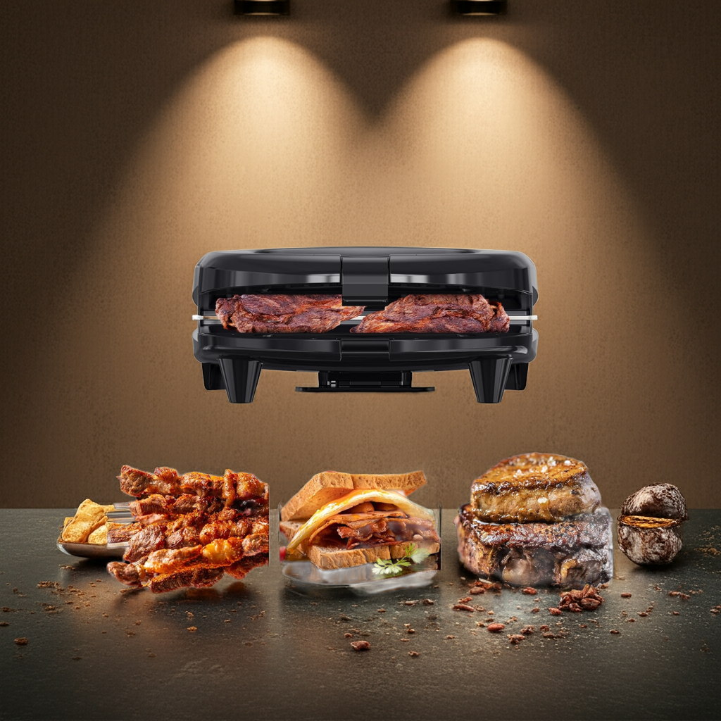 Kalandula steel Snailar 2 Slice Sandwich Toaster