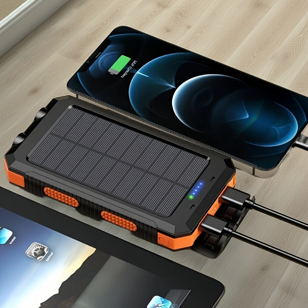 kalandula steel 20000mAh Solar Power Bank