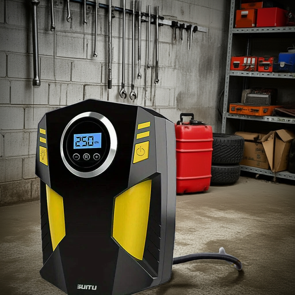 AK Digital Tyre Inflator 150PSI Portable Air Compressor