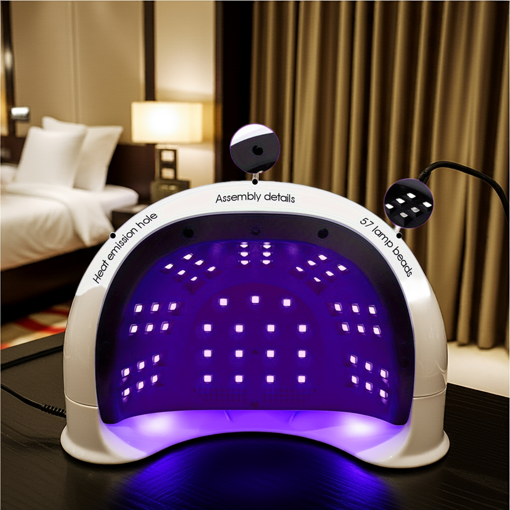Gel Nail Lamp LED UV Light Professional Home Use UK Plug