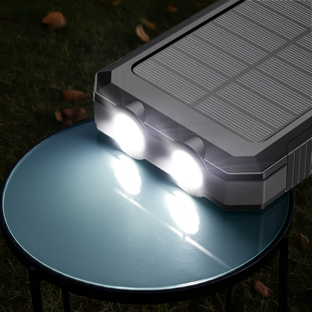 kalandula steel 20000mAh Solar Power Bank
