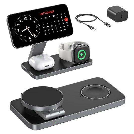 Kalandula Steel 3in1 Wireless Charging Station iPhone 16-12