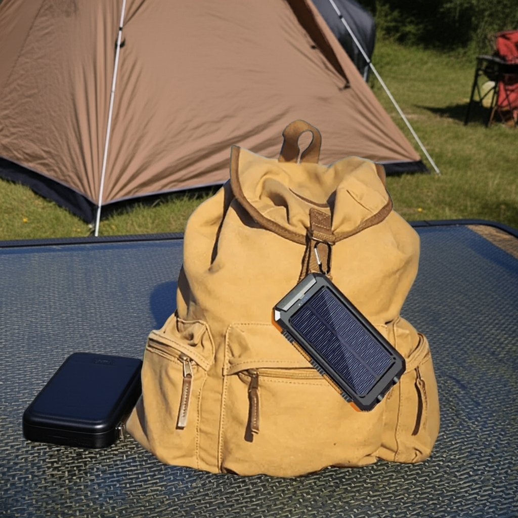 kalandula steel 20000mAh Solar Power Bank