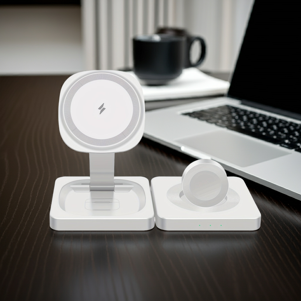 kalandula steel 3in1 Foldable Wireless Charger/ iPhone