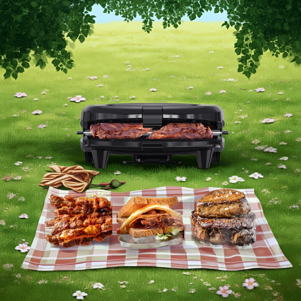 Kalandula steel Snailar 2 Slice Sandwich Toaster