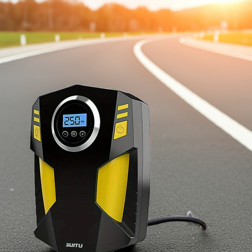 AK Digital Tyre Inflator 150PSI Portable Air Compressor