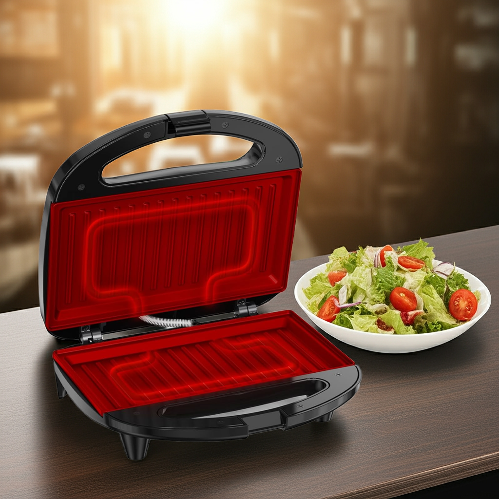Kalandula steel Snailar 2 Slice Sandwich Toaster