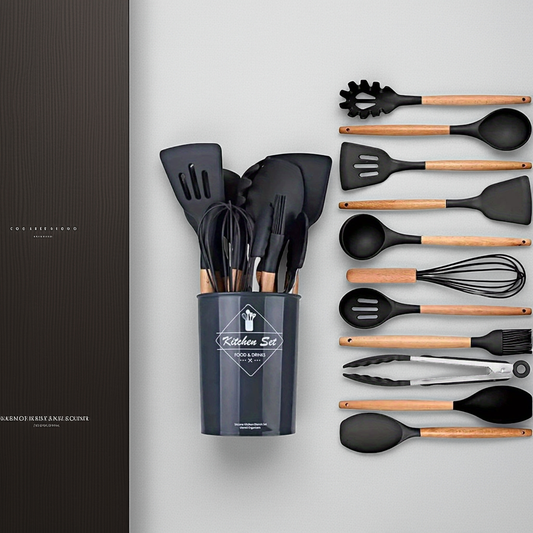 Kalandula Stee Kitchen 12Piece Silicone Utensil Set