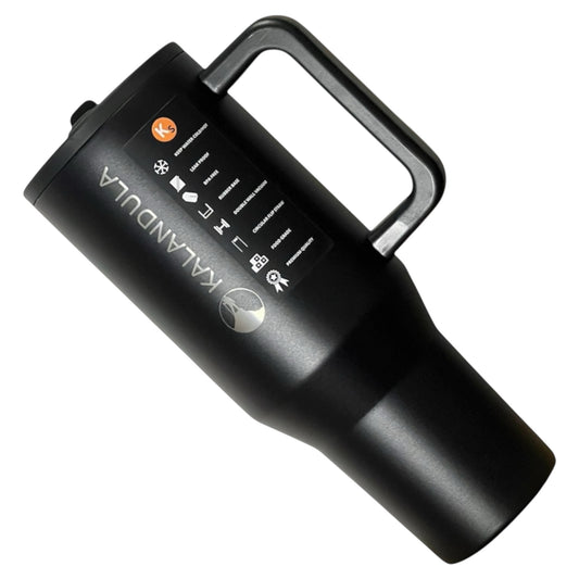 1.2 Kalandula Steel Flip Straw Tumbler 1.2L Leakproof Cup Hot Cold Drinks