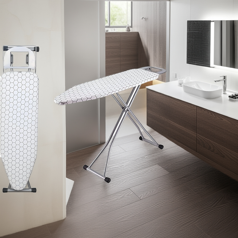 Table à repasser pliable et légère en acier Kalandula Efforia