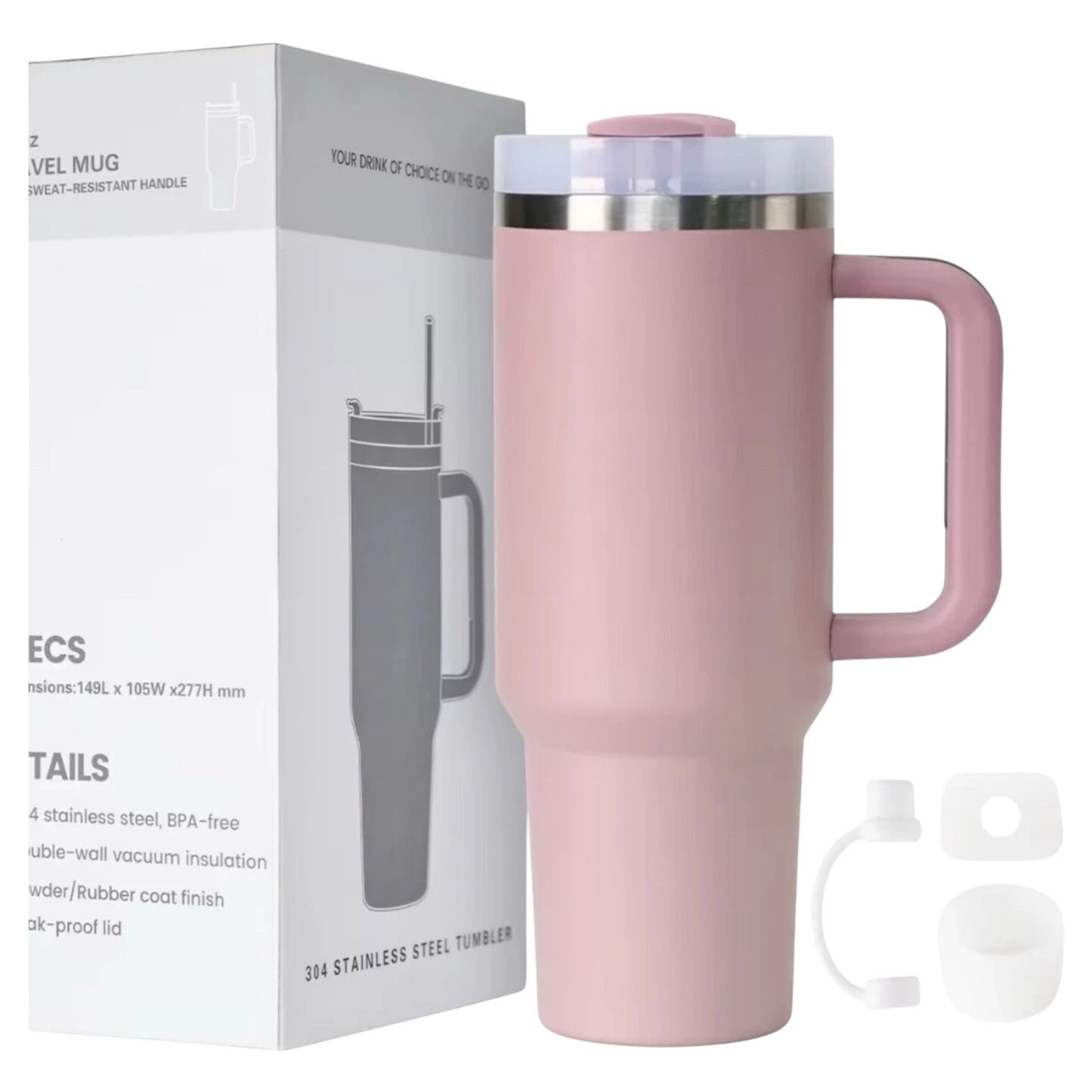 Kalandula Steel Tumbler 900ML Leakproof Travel Mug