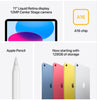 Apple iPad 11-Puce A16, écran 11 pouces, autonomie de la batterie 128 Go