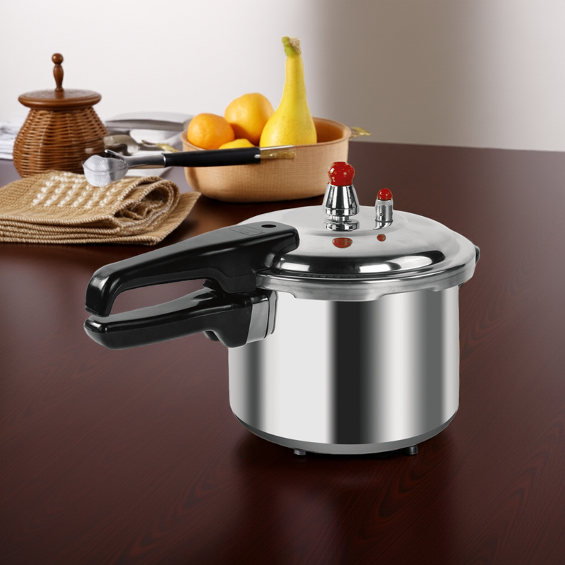 A Kalandula Steel Pressure Cooker for Kitchen & Catering