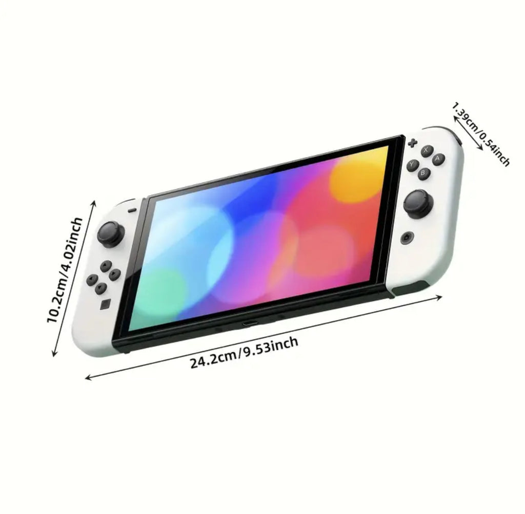 Nintendo Switch OLED White  UK Plug