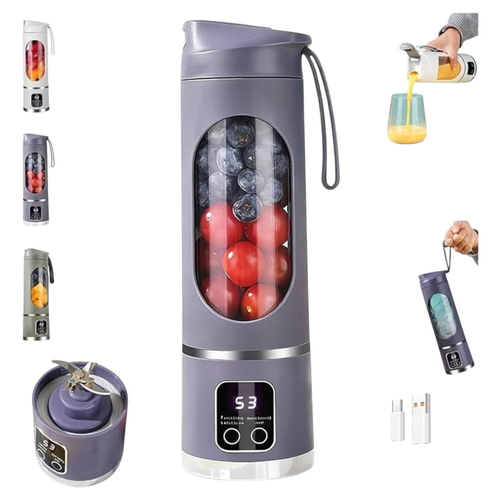 Juicer Maker Portable 15.oz USB 12 Blender