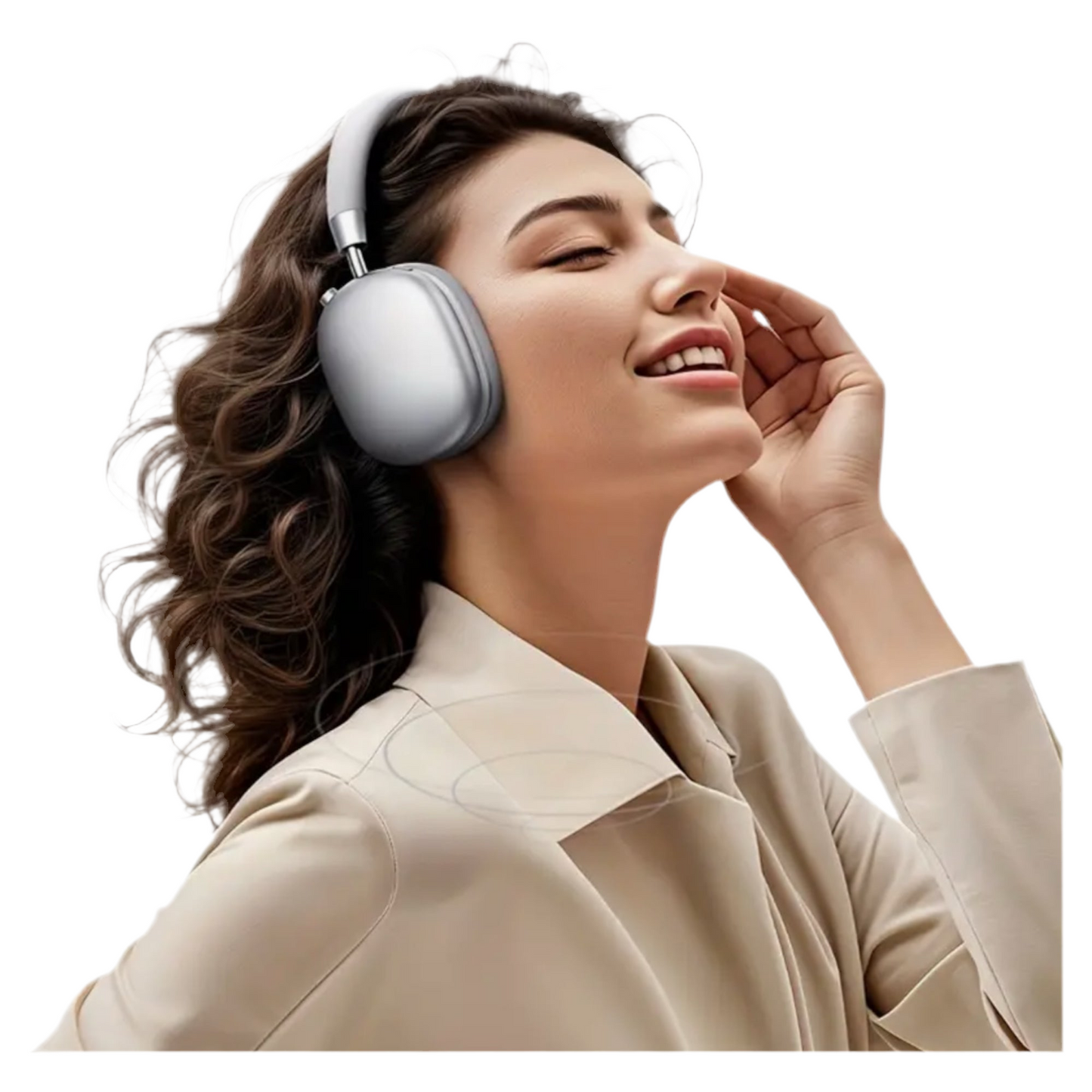 Casque HiFi pliable sans fil B45 à réduction de bruit