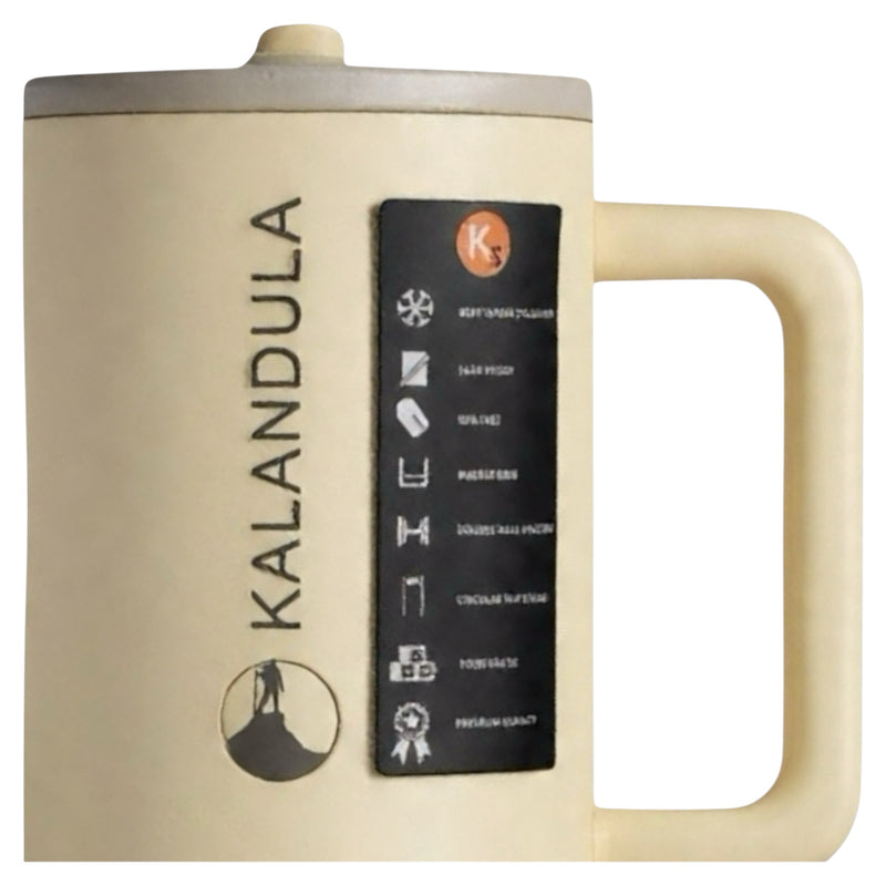 1.2+ Kalandula Steel Tumbler 1.2L Leakproof Cup Hot Cold Drinks