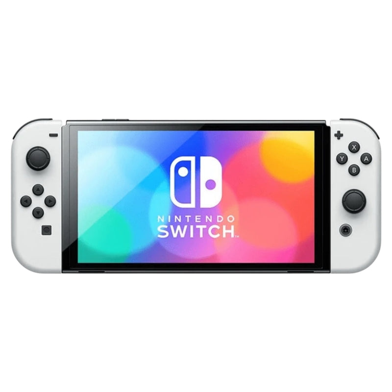 Nintendo Switch OLED White  UK Plug