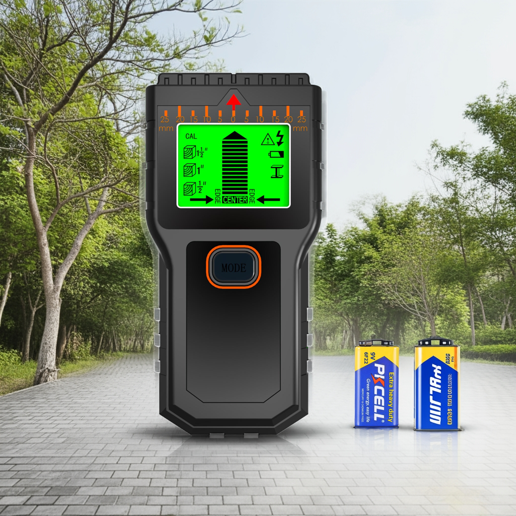 5 in 1 Electric Detector Wall Scanner  Find Studs Metal Wire  More