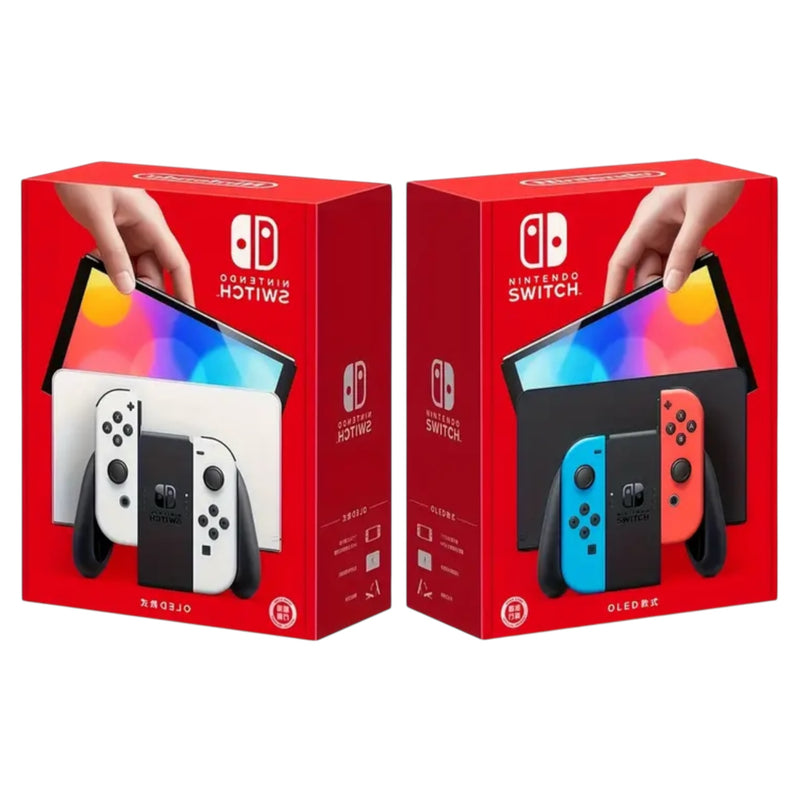 Nintendo Switch OLED White  UK Plug