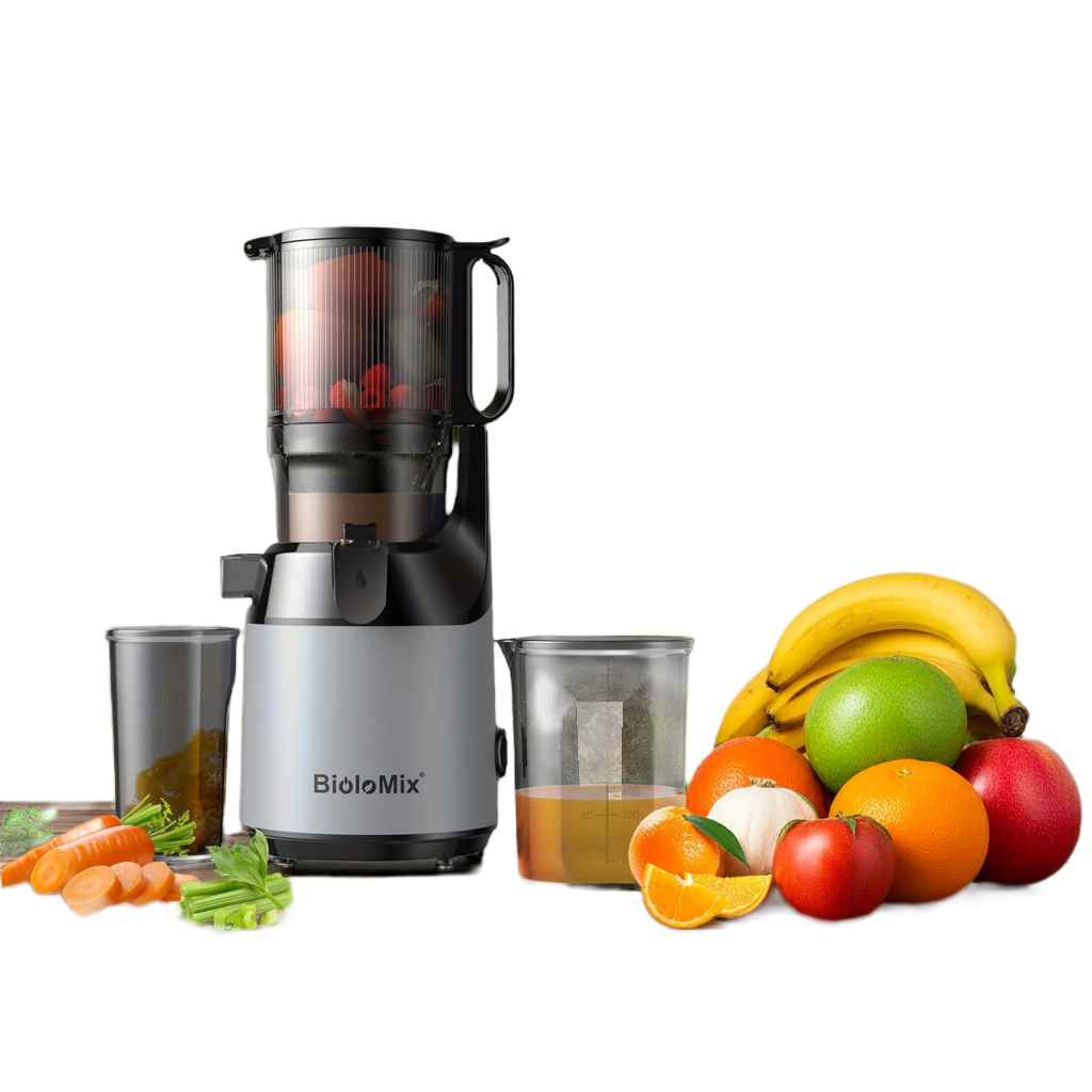 130 M Juicer Maker Machine with 130mm Extra Large Feed Chute BioloMix 250W
