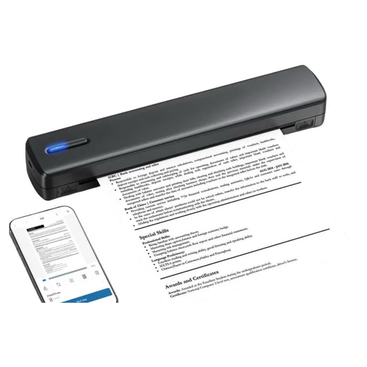 Portable A4 Inkless Thermal Printer  Wireless