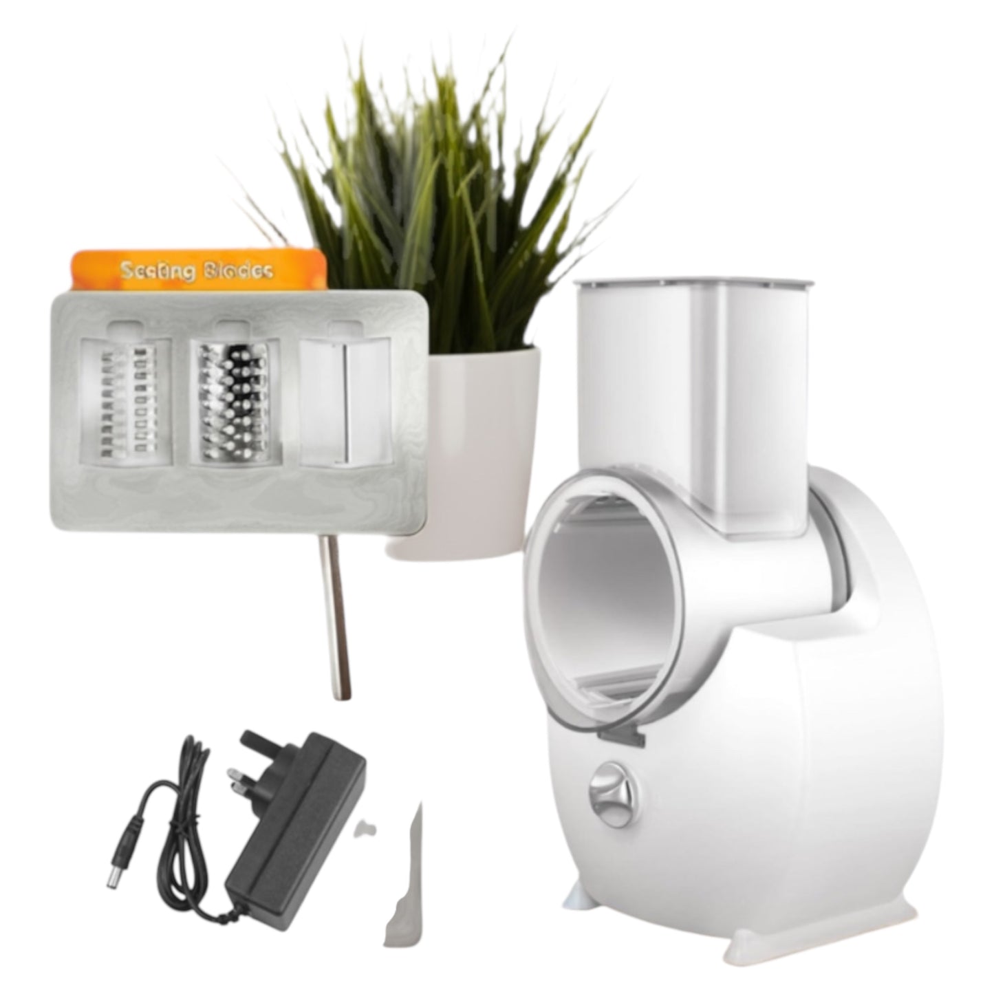 Electric Cheese Grater, Rotary Grater Vegetables & Fruits