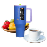 1.3 Kalandula Steel Flip Straw Tumbler 1.2L Leakproof Cup Hot and Cold Drinks