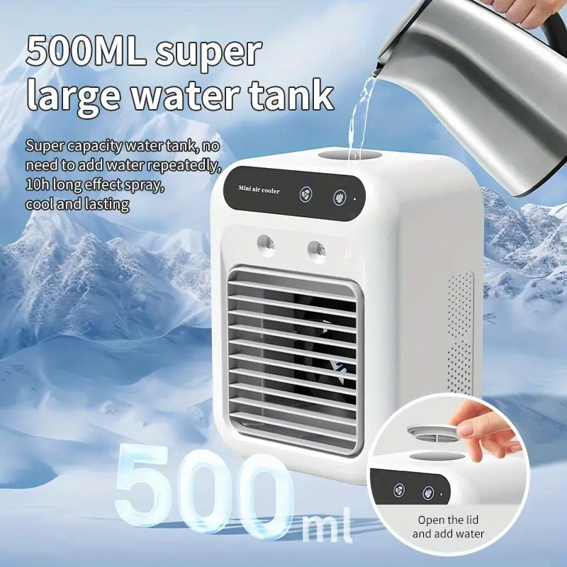 Kalandula Steel Portable Air Cooler, Cooler Fan 2 speed (500ML)