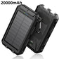 kalandula steel 20000mAh Solar Power Bank