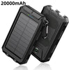 Batterie externe solaire Kalandula Steel 20 000 mAh 