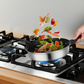 Kalandula Steel 12 pcs Stainless Steel Cookware Set with Glass Lids,