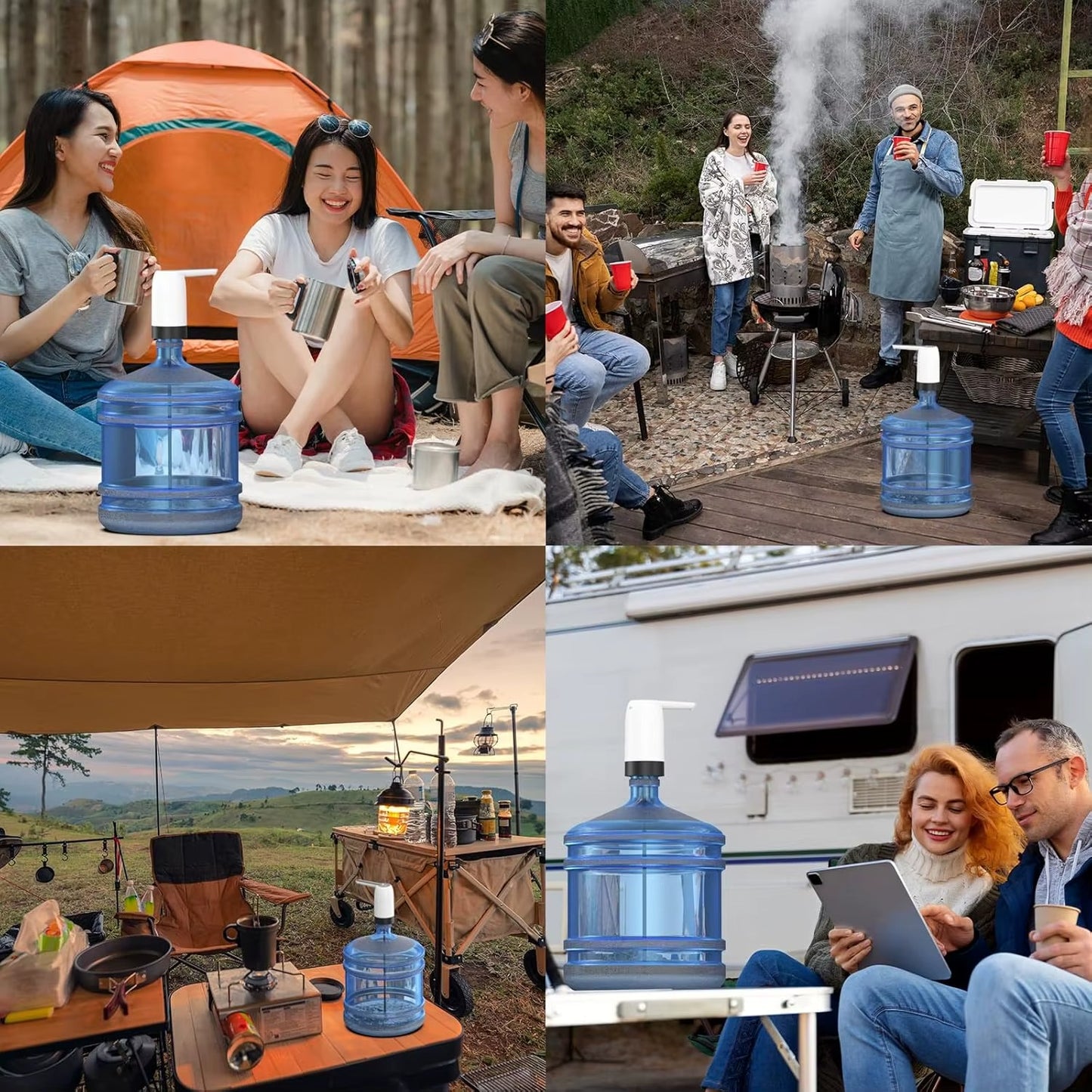 Kalandula steel Smart Water Dispenser, Portable Water Bottle Pump