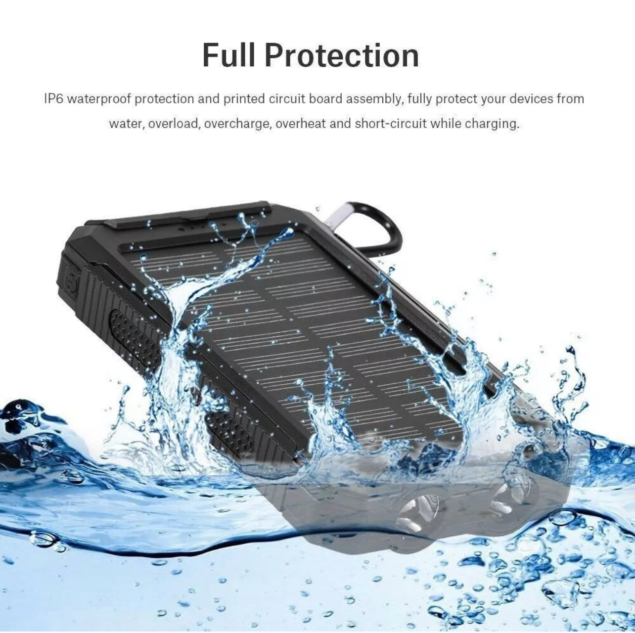kalandula steel 20000mAh Solar Power Bank