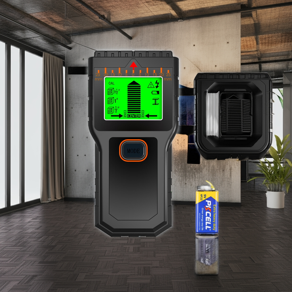 5 in 1 Electric Detector Wall Scanner  Find Studs Metal Wire  More