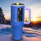 Kalandula Steel Flip Straw Tumbler 1.2L Leakproof Cup Hot and Cold Drinks