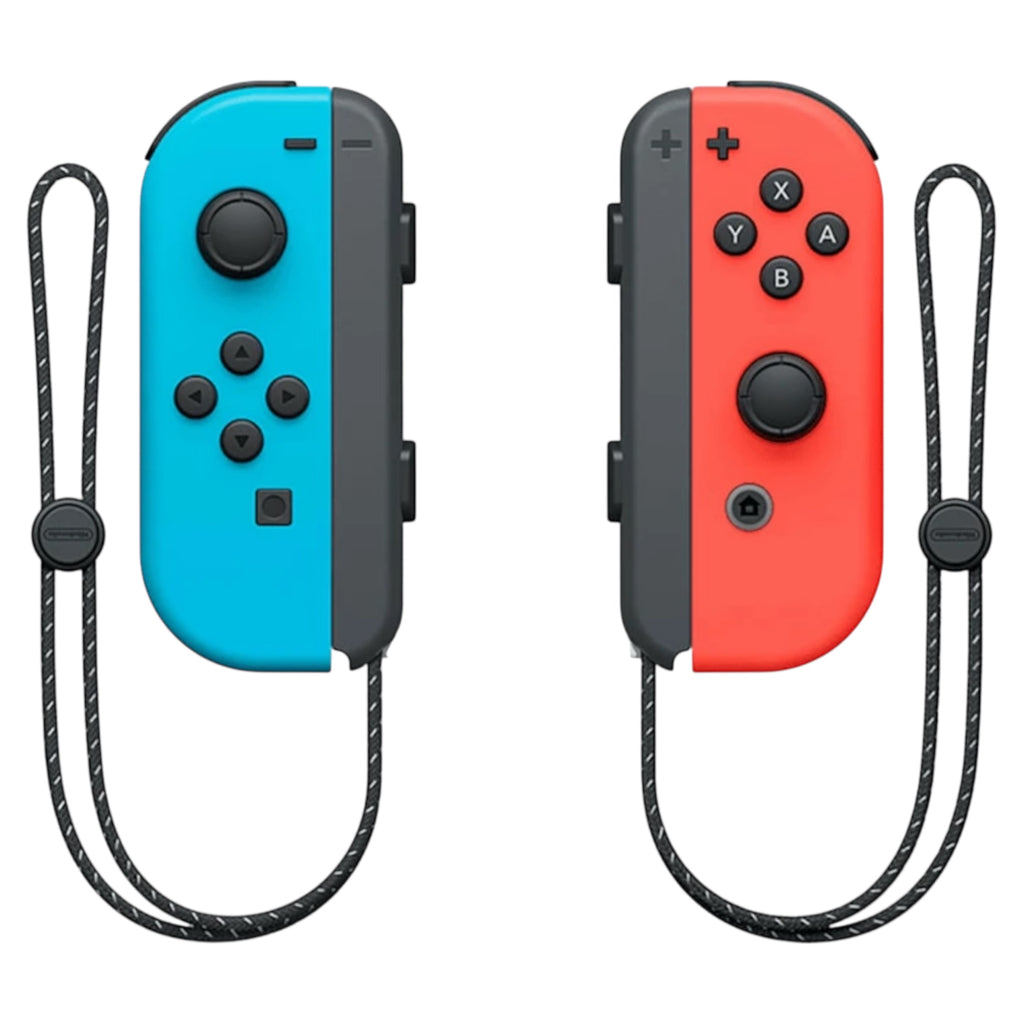 Nintendo Switch OLED Neon BlueRed UK Plug