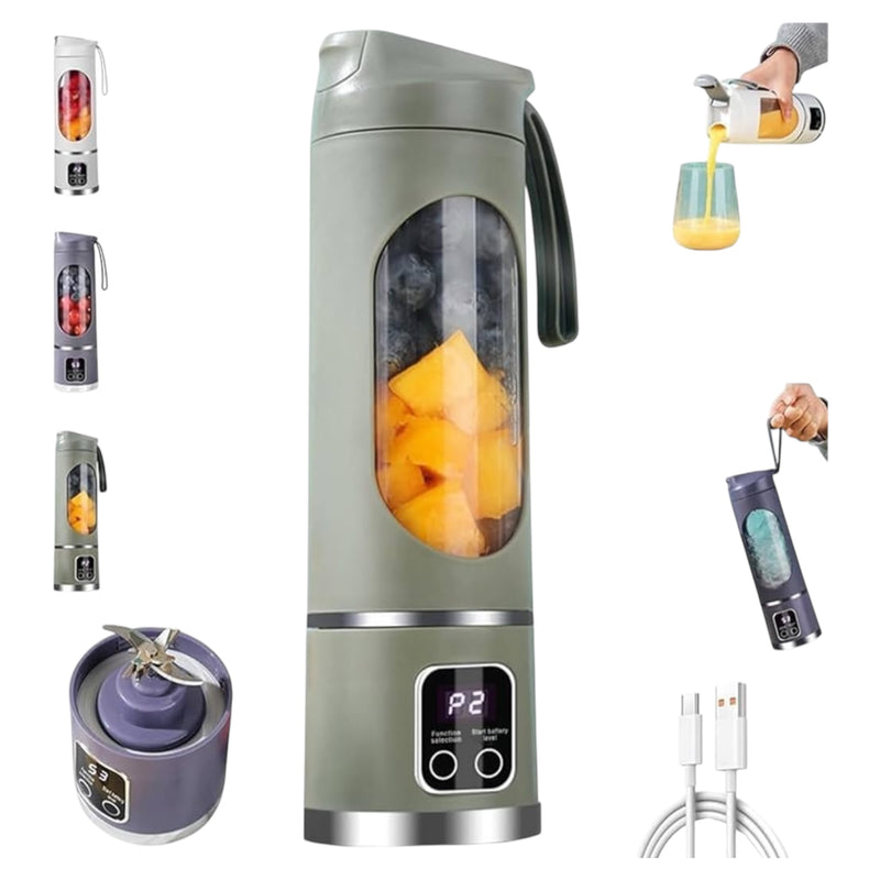 Juicer Maker Portable 15.oz USB 12 Blender