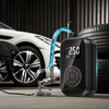 Compresseur d'air portable rechargeable en acier Kalandula