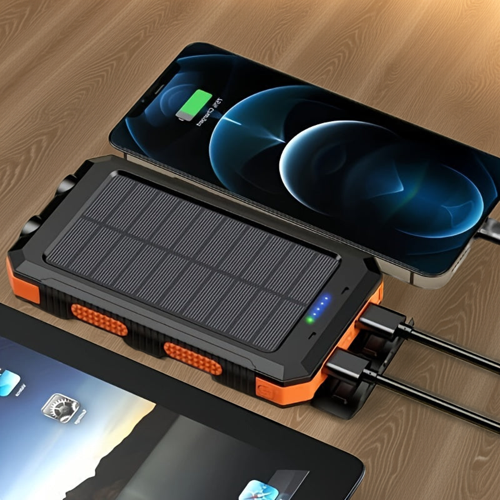 kalandula steel 20000mAh Solar Power Bank