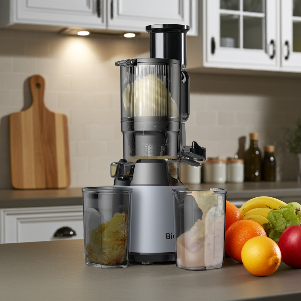130 M Juicer Maker Machine with 130mm Extra Large Feed Chute BioloMix 250W