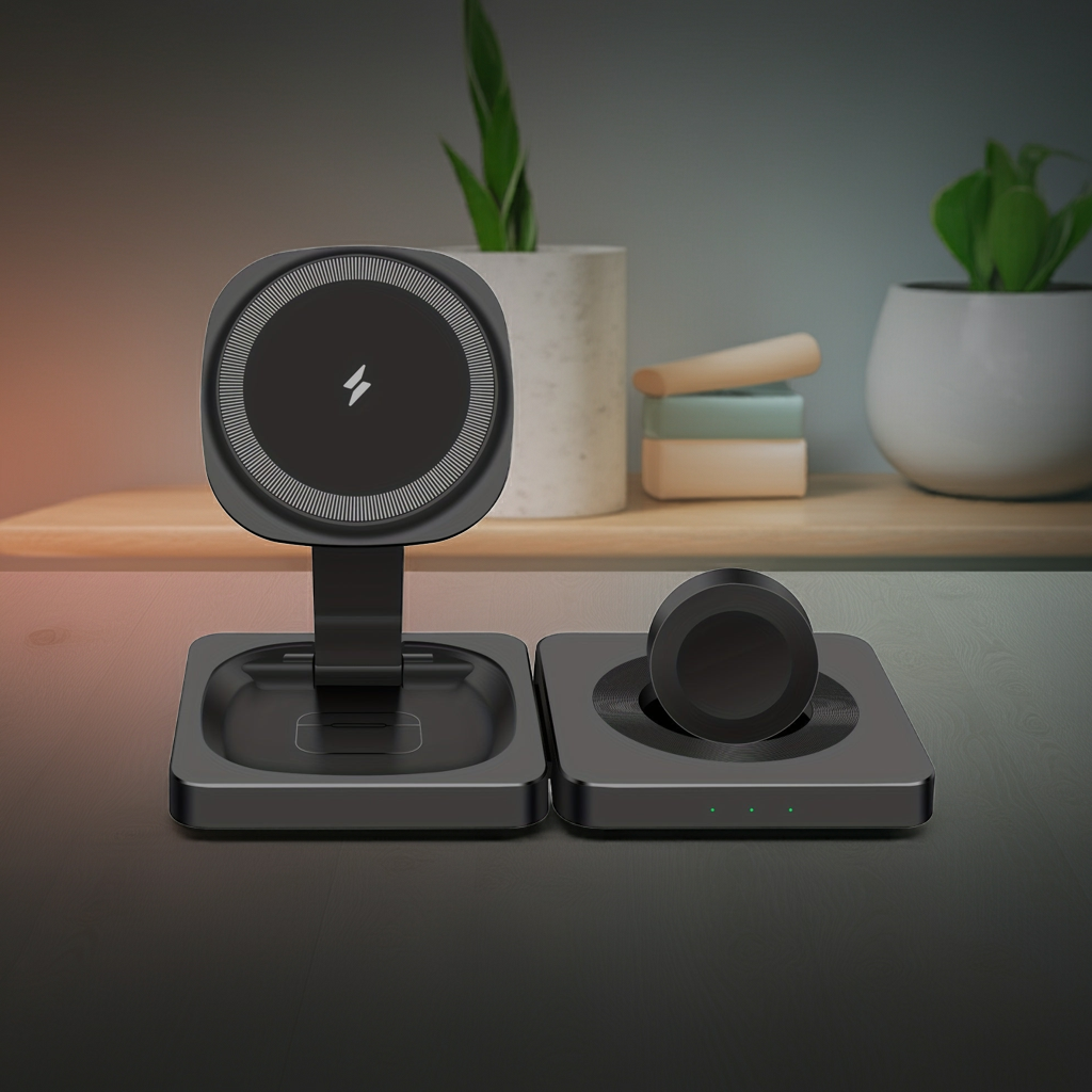 kalandula steel 3in1 Foldable Wireless Charger/ iPhone