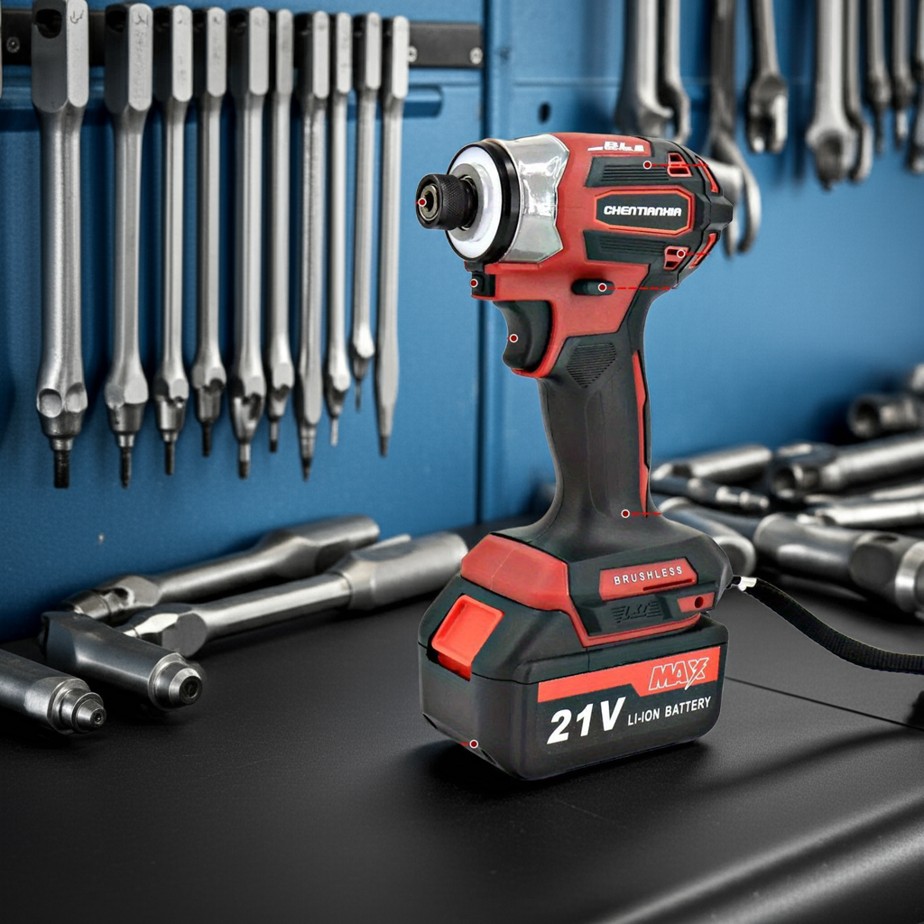 Kalandula 520NM Brushless Electric Wrench  High Capacity Power